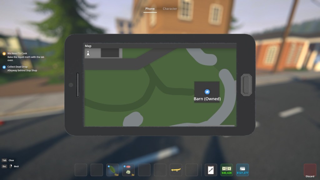 Barn location in Schedule 1