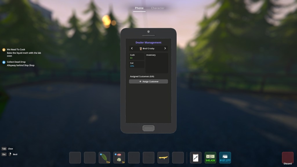 Dealer assignment in Schedule 1