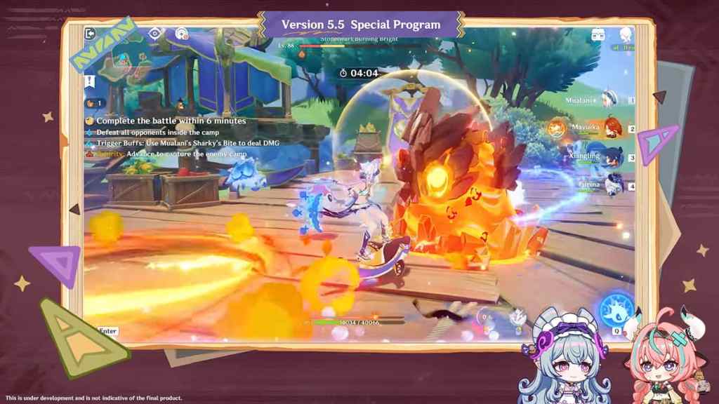 Bloomflower Trials event in Genshin Impact 5.5