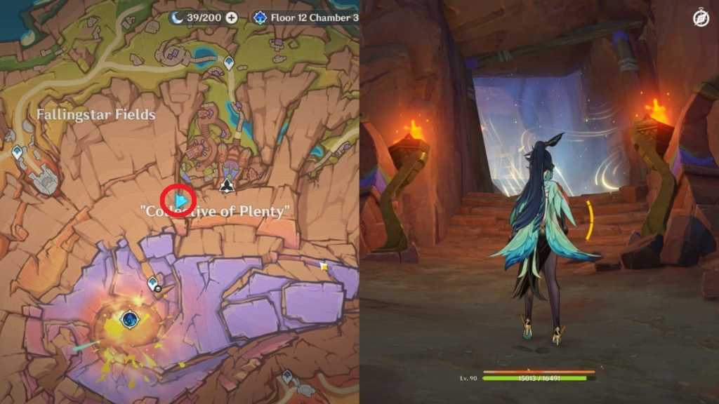 Secret Space location in Collective of Plenty