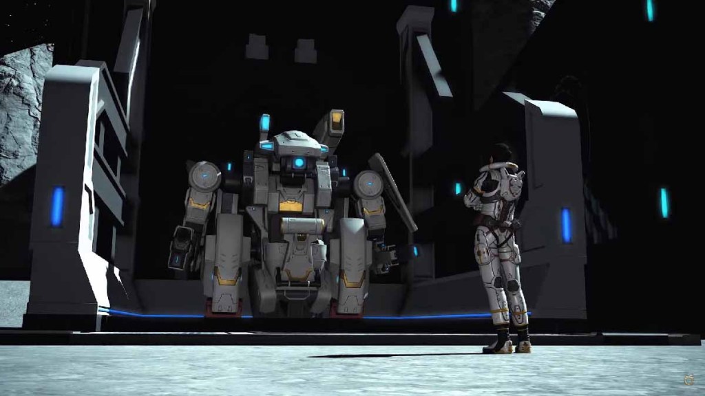 A Mecha in Cosmic Exploration in Final Fantasy XIV