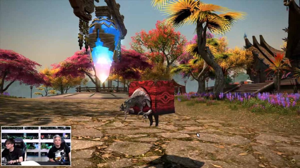 Unnamed demon box mount in Final Fantasy XIV