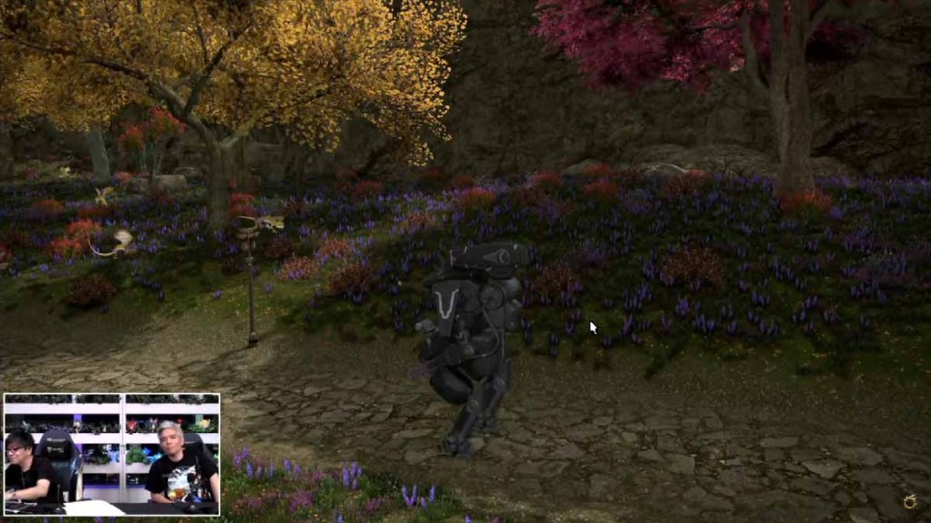 Mecha mount in Final Fantasy XIV