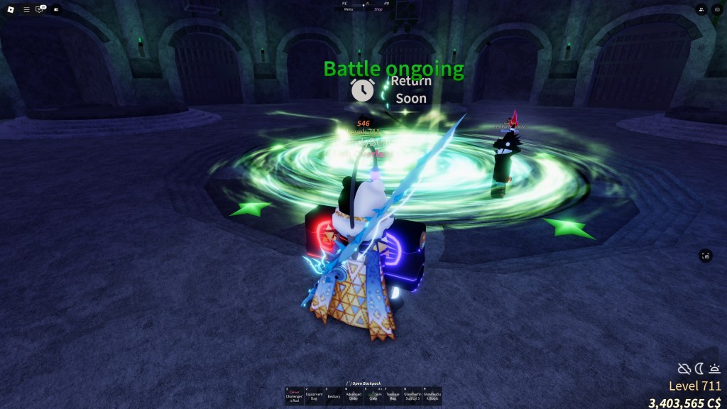 Boss Portal for the Cthulu Boss fight in Fisch