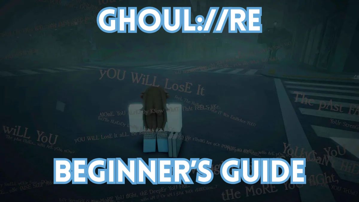 A Ghoul RE player is just staring her journey