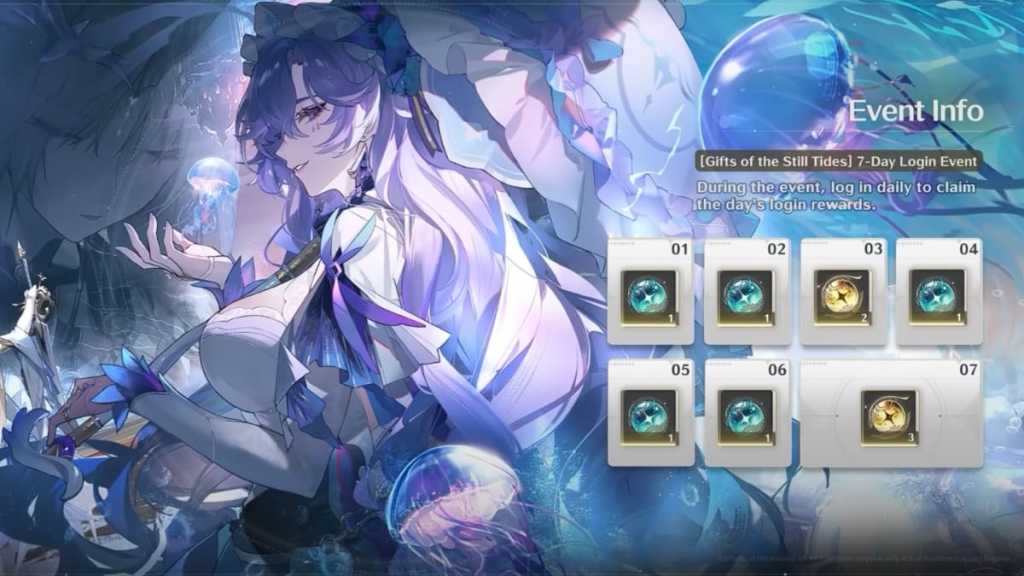 Gifts of the Still Tides is a 7-day login event.