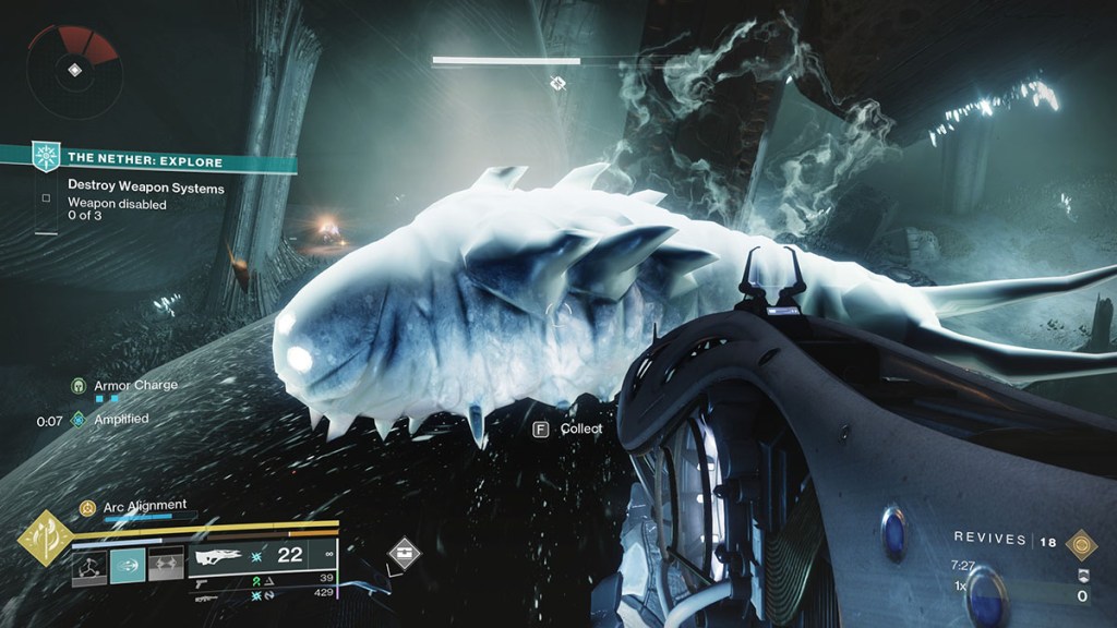 Hall of Souls Tithing Worm one in Destiny 2