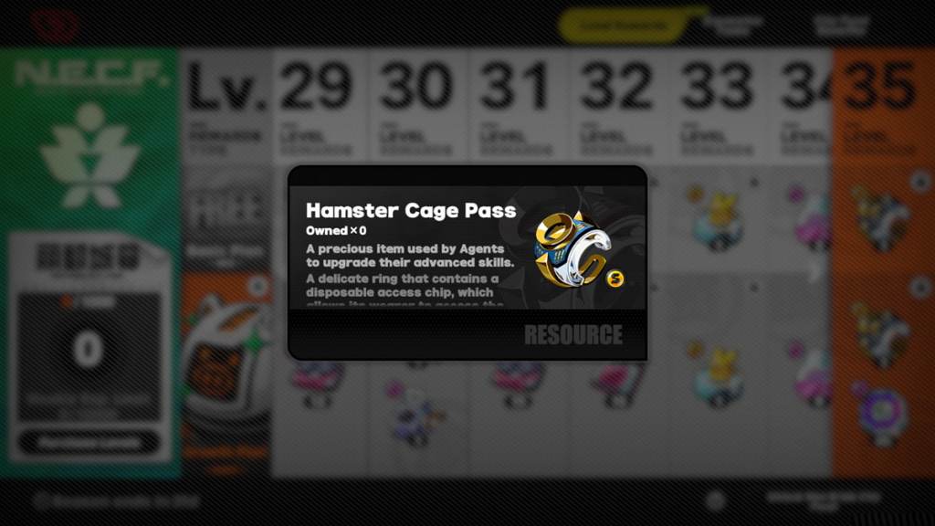 Hamster Cage Passes is Trigger's skill material.