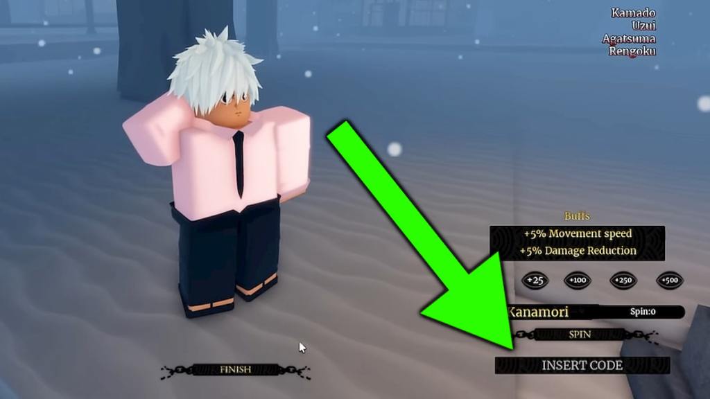 How to redeem Slayers Reborn codes.