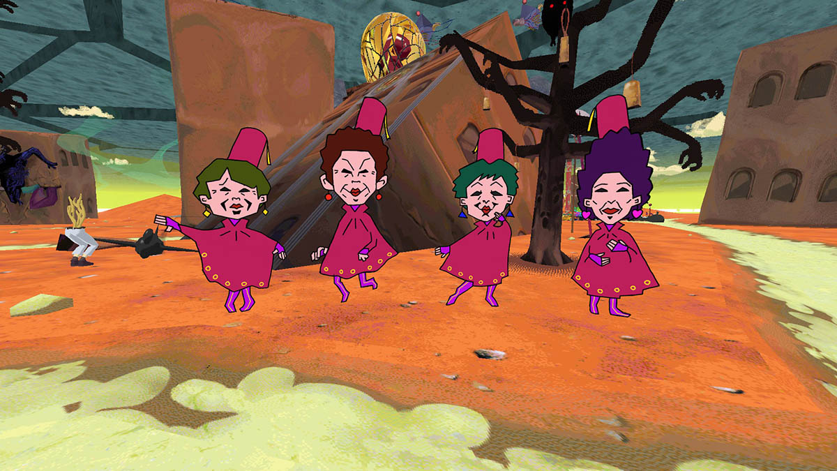 The four witches in ENA Dream BBQ.