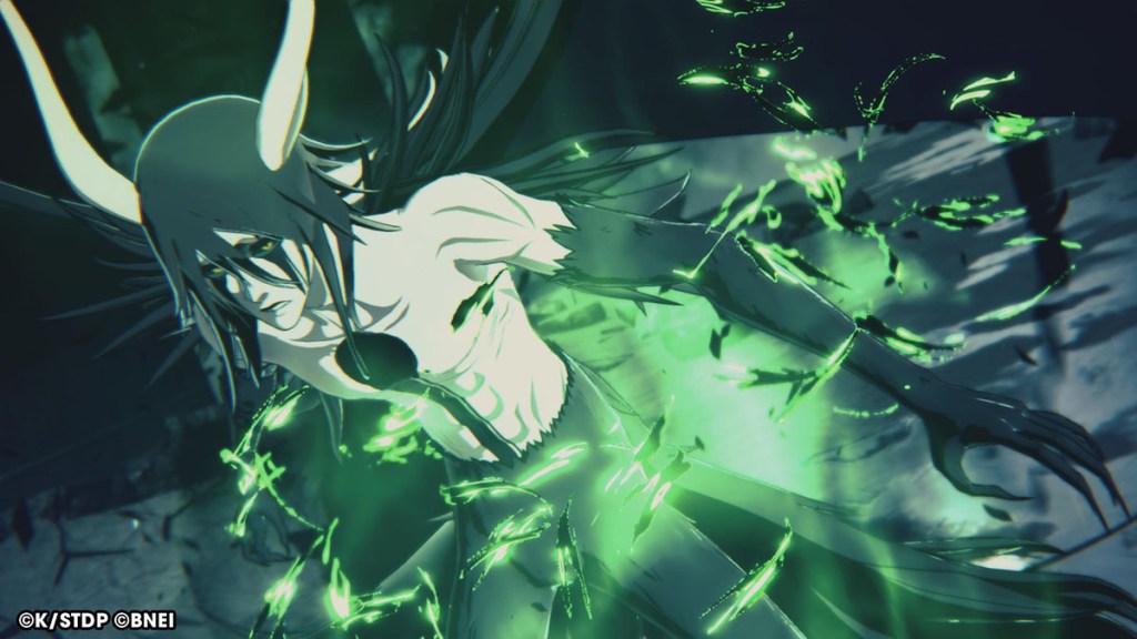 Ulquiorra's Second Etapa in Bleach Rebirth of Souls. 