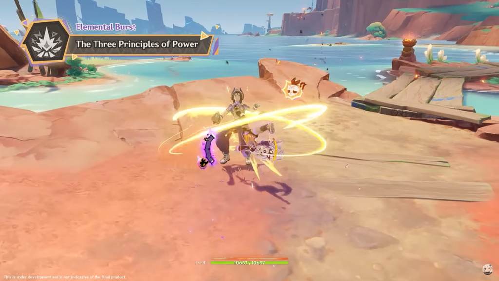 Iansan ability in Genshin Impact.