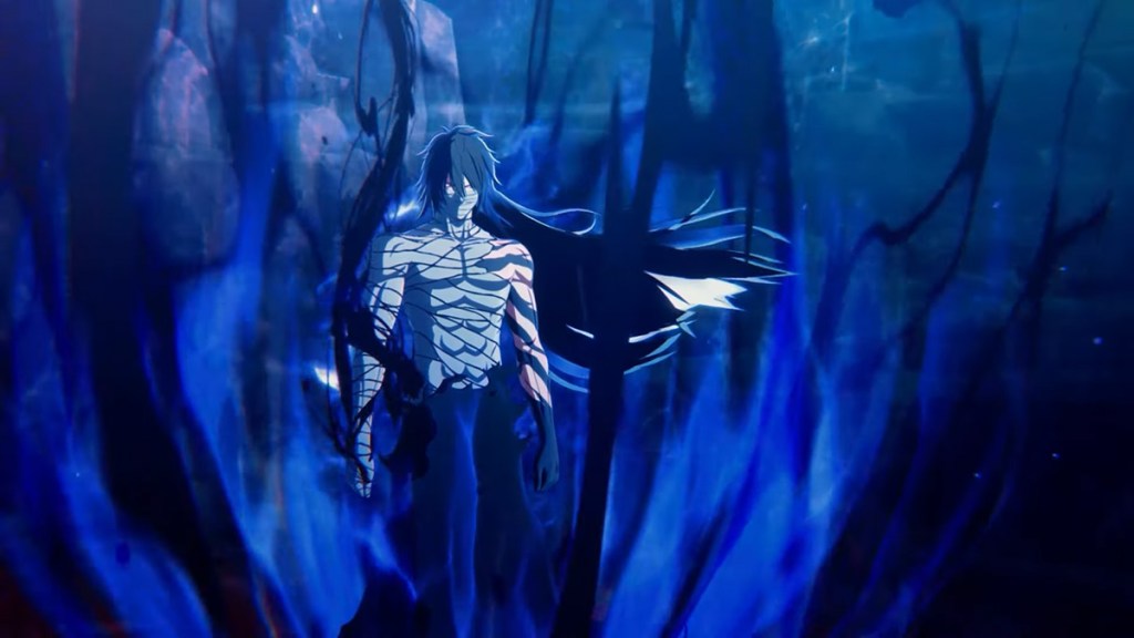 Ichigo performs Mugetsu in Bleach Rebirth of Souls.