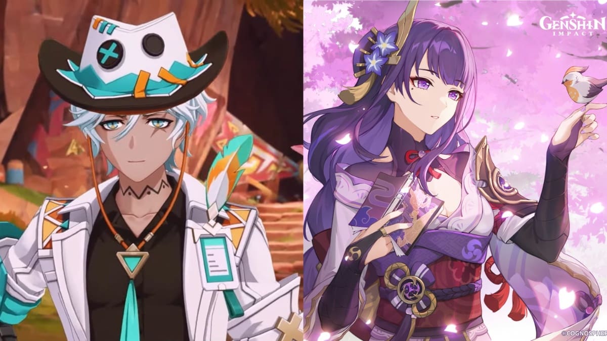 Ifa and raiden shogun in genshin impact