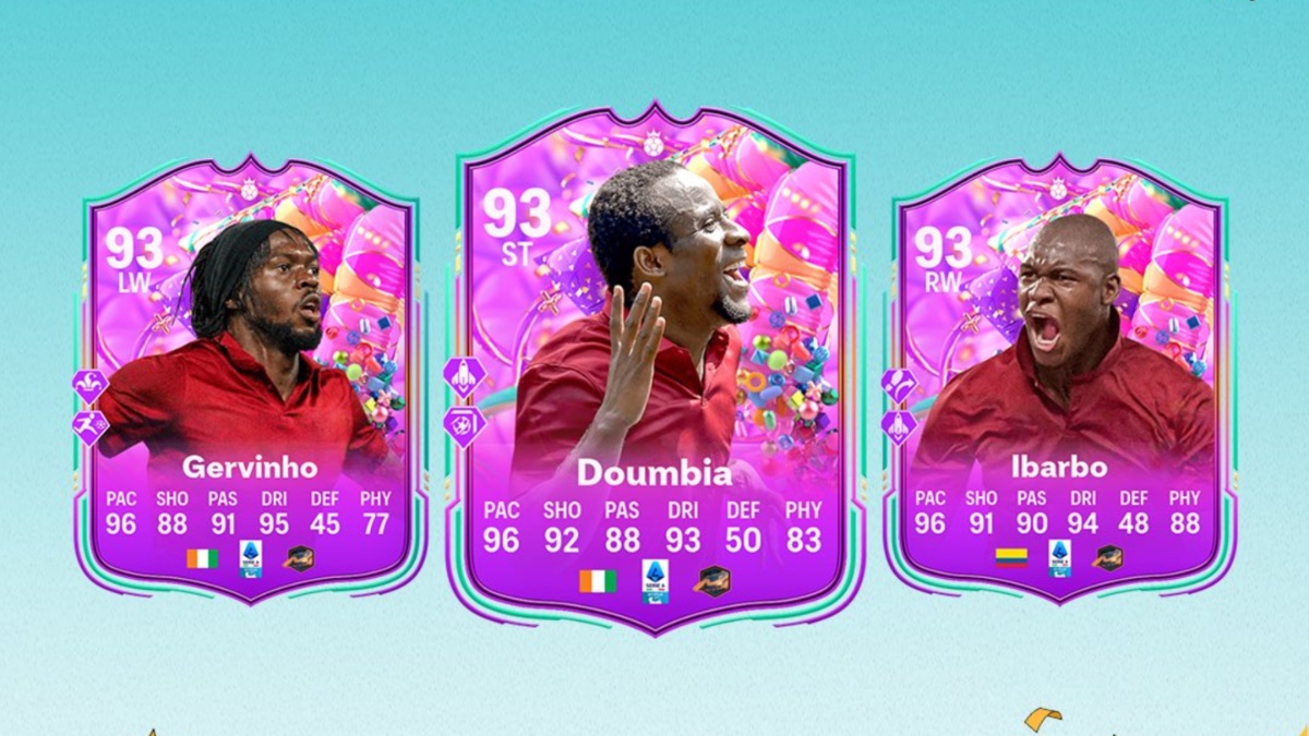 Image of Doumbia, Gervinho, and Ibarbo in EA FC 25