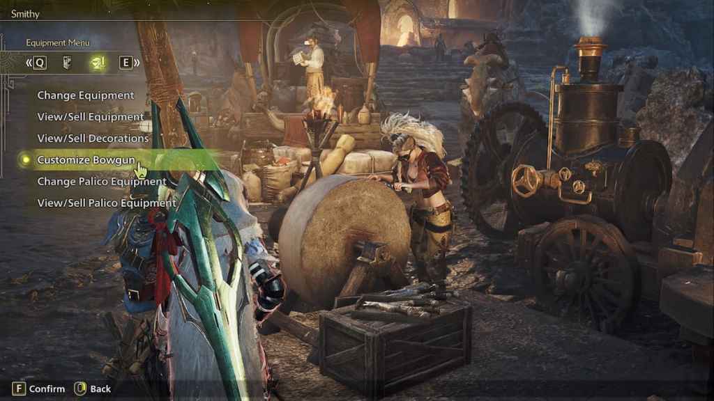 Talking to Gemma in Monster Hunter Wilds