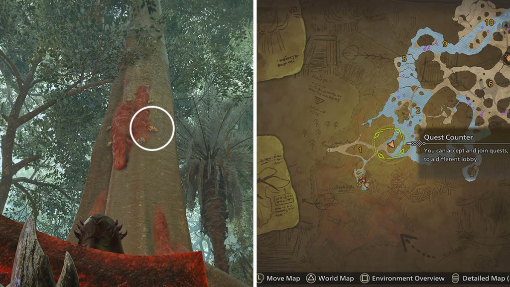 The Regal Jewel Scarab rare endemic life, as shown in Monster Hunter Wilds.