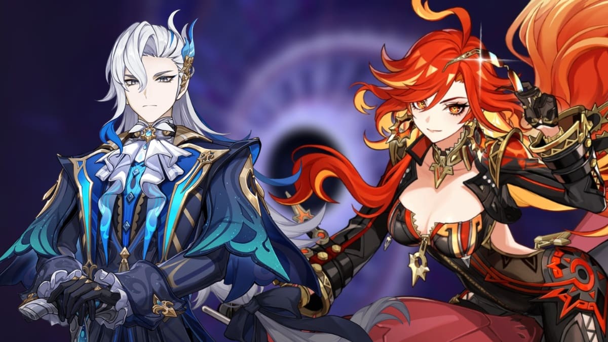 Neuvillette and Mavuika in Genshin Impact