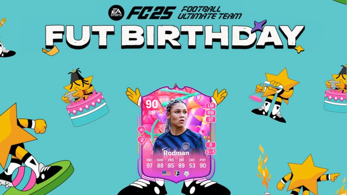 EA FC 25 Trinity Rodman FUT Birthday SBC card