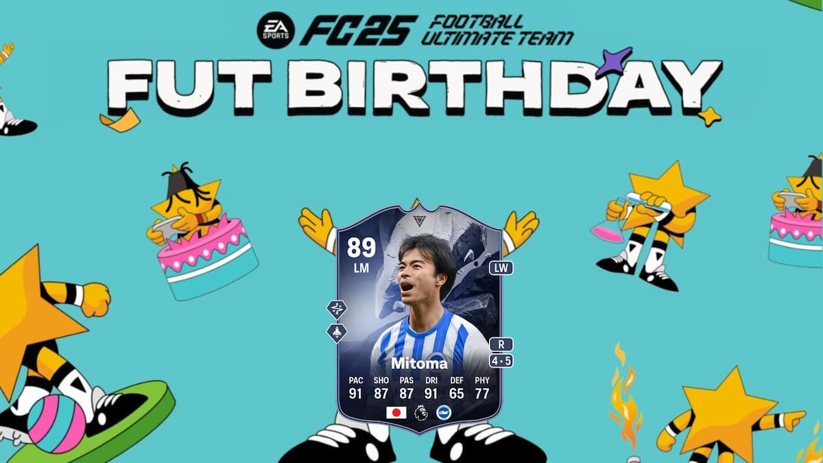 EA FC 25 ePremier League Player Pick SBC Mitoma item