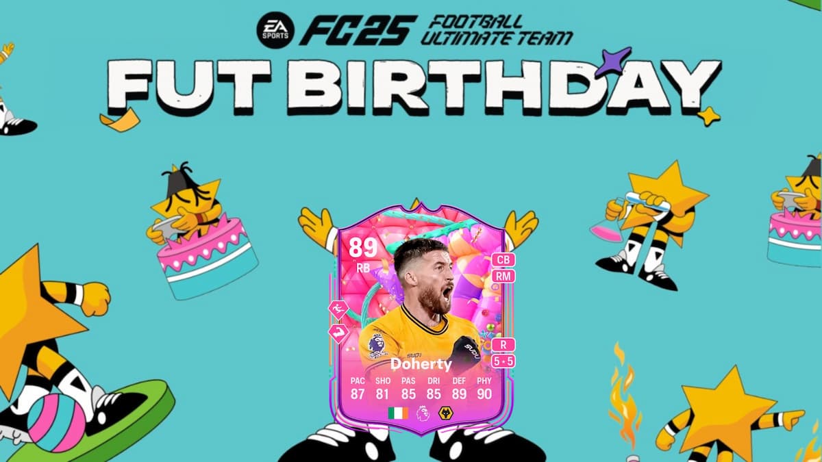 EA FC 25 Matt Doherty FUT Birthday SBC card