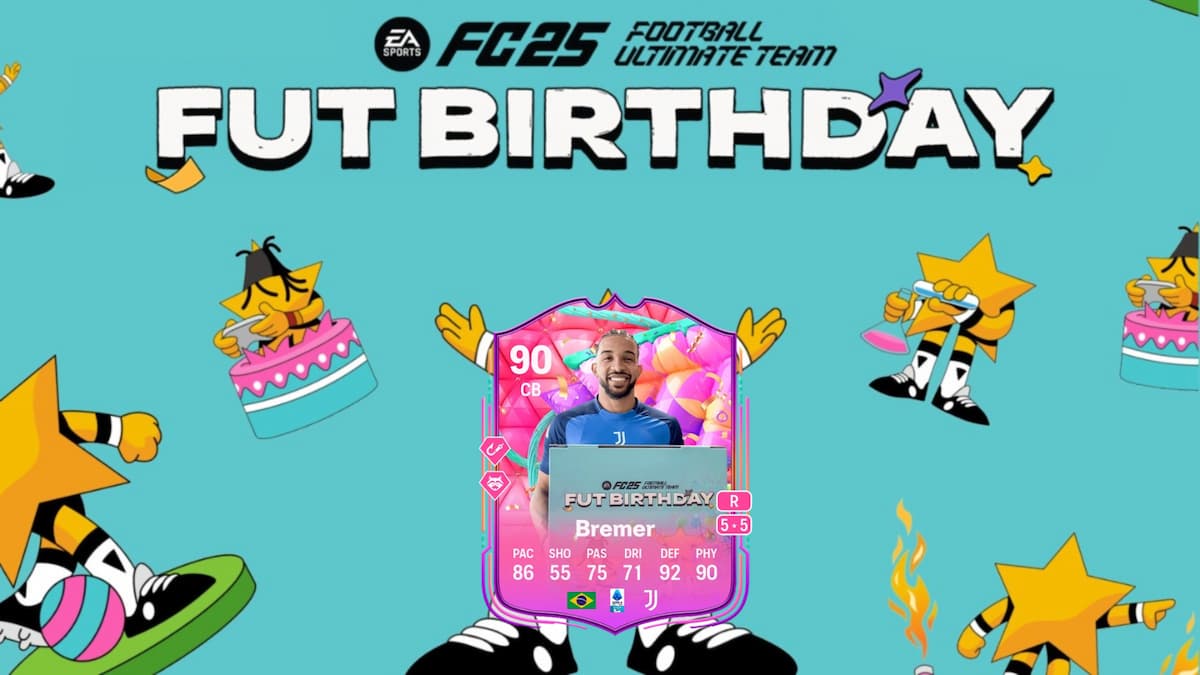 EA FC 25 Bremer FUT Birthday SBC card