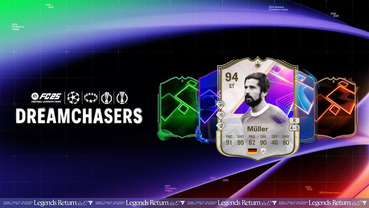 Gerd Muller Dreamchasers Icon SBC in EA FC 25