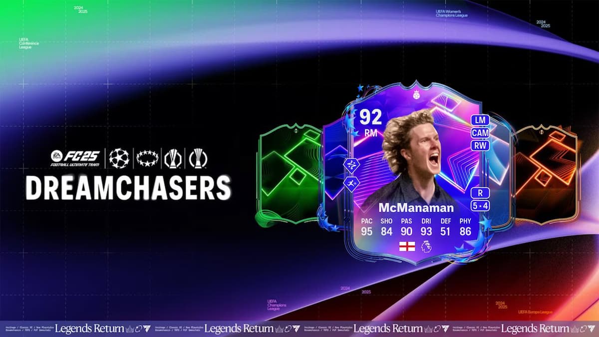 McManaman Dreamchasers Hero SBC card in EA FC 25