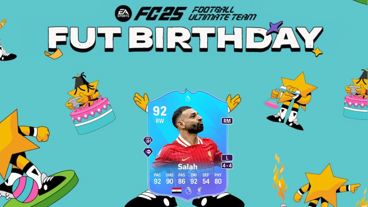 Mohamed Salah Premier League POTM in EA FC 25