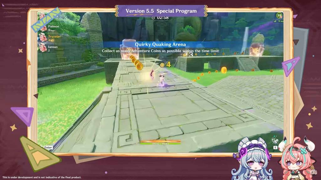 Quirky Quaking Arena event in Genshin Impact 5.5