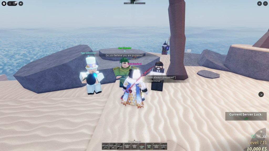 Sea Traveler in the Second Sea in Fisch