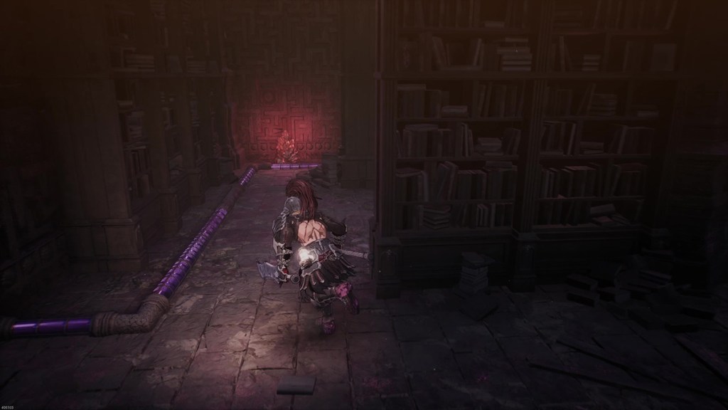 A Soulstone near energy pipes