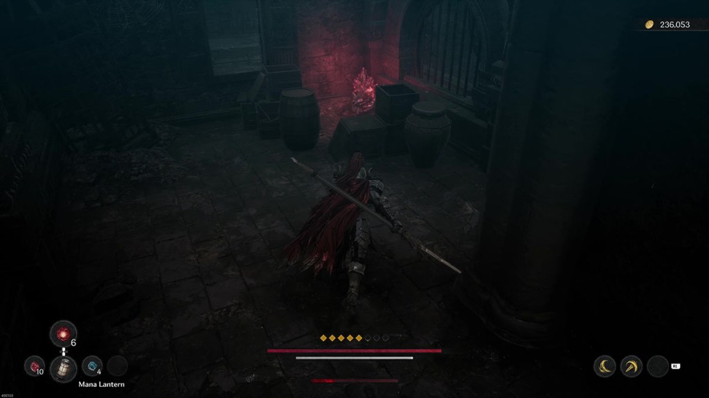 A Soulstone in the waterways