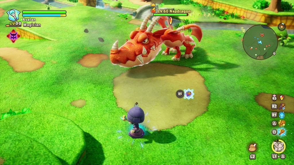 You can find a Napdragon in Fantasy Life i: The Girl Who Steals Time