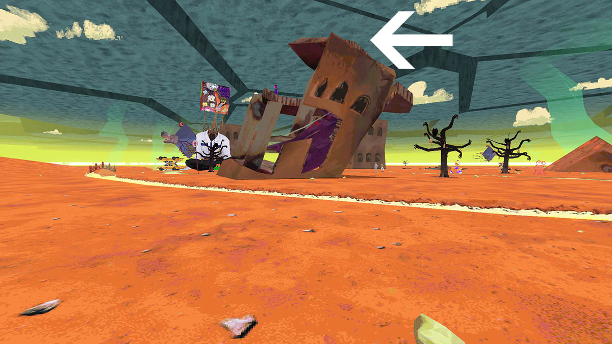 The location of the third pet in ENA Dream BBQ.