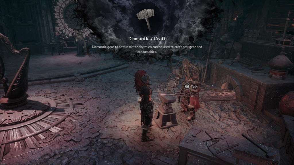 Unlocking crafting in First Berseker: Khazan