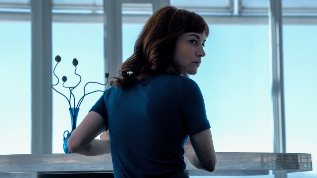 Why is Jame on the severed floor with Helly in Severance Season 2 Episode 9