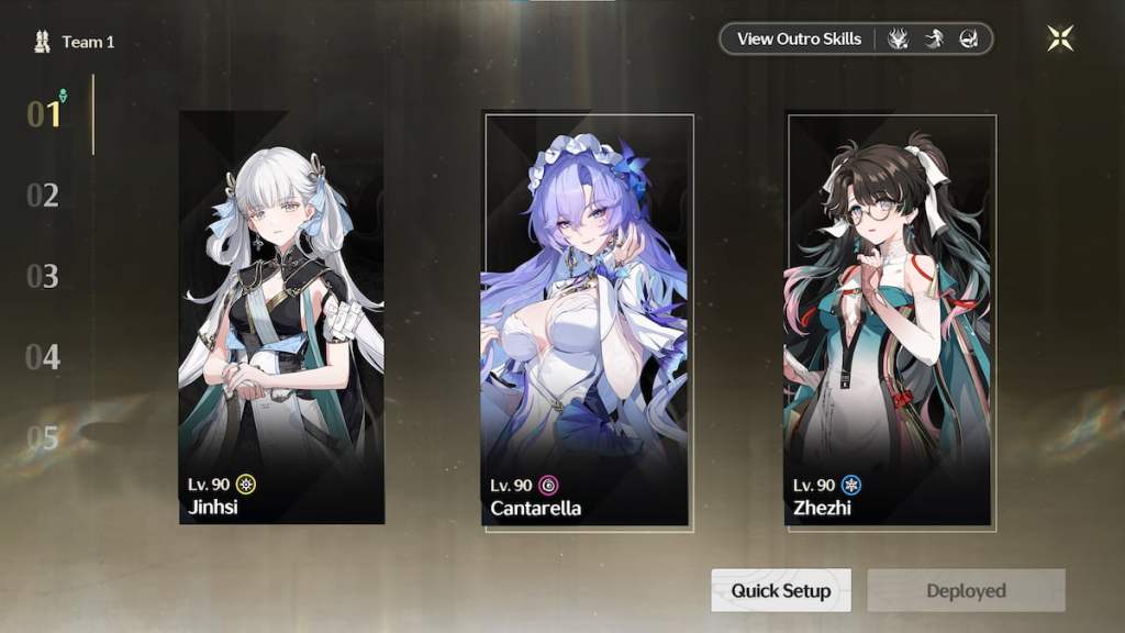 Cantarella Team Comps in Wuthering Waves