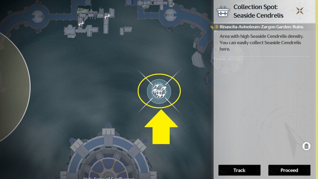 Seaside Candrelis map location four in Wuthering Waves