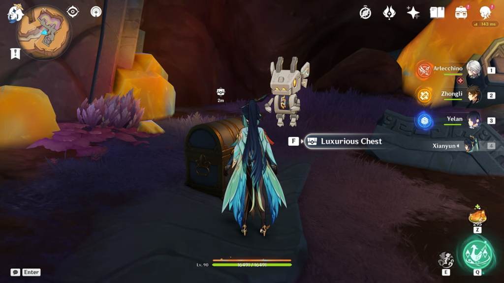 ancient mountain path luxurious chest