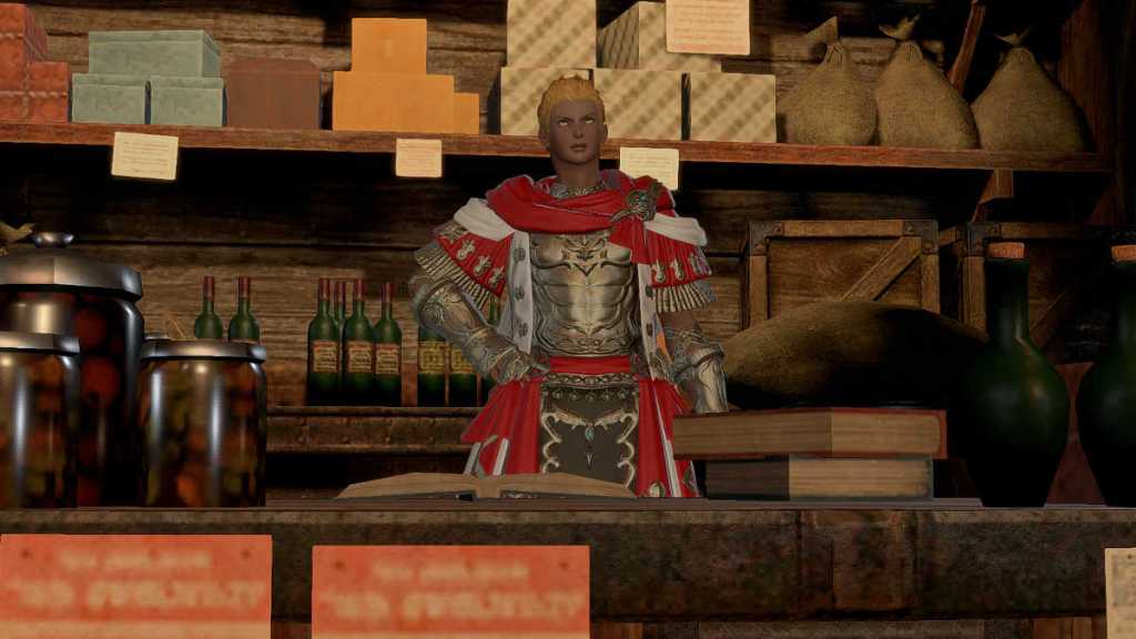 The vendor who sells Archfiend Armor in Final Fantasy XIV