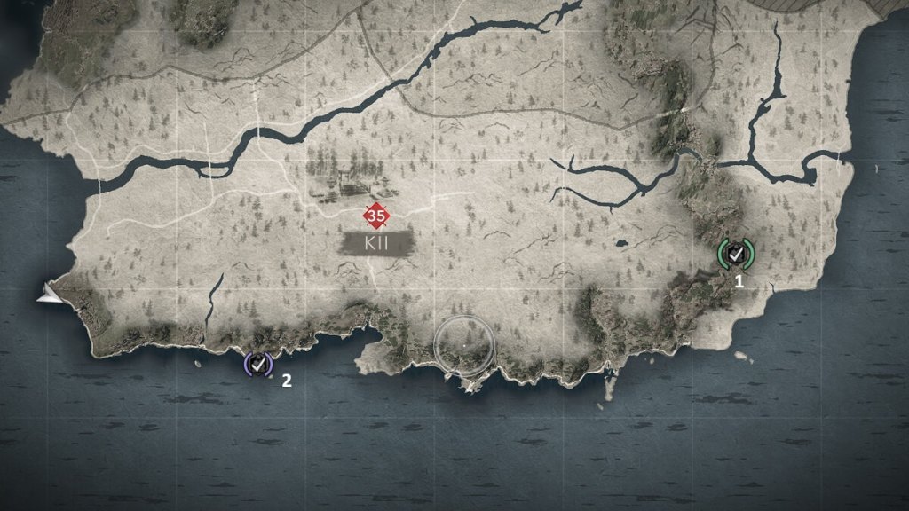 Assassin's Creed Shadows screenshot of the Kuji-kiri location: Kii.