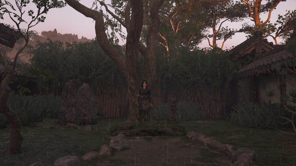 Assassin's Creed Shadows screenshot of the Kuji-kiri location: Seirinji Temple.