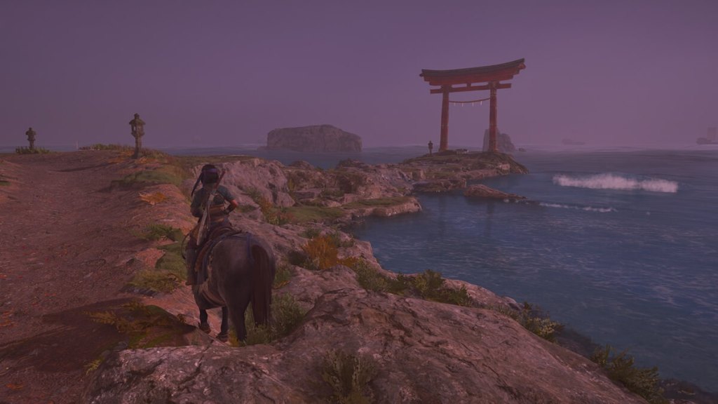 Assassin's Creed Shadows screenshot of the Kuji-kiri location: Shores of Kii.
