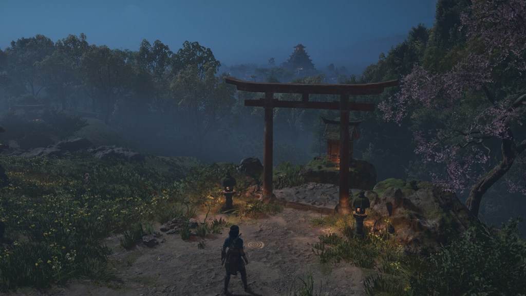 Assassin's Creed Shadows screenshot of the Kuji-kiri location: Rolling Glen.