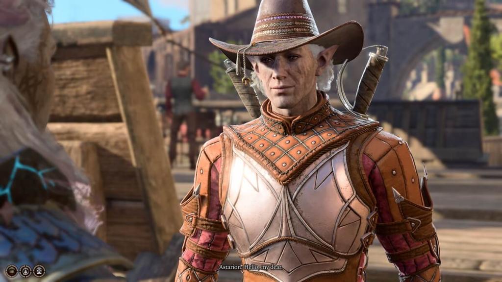 Baldur's Gate 3 screenshot of Astarion.