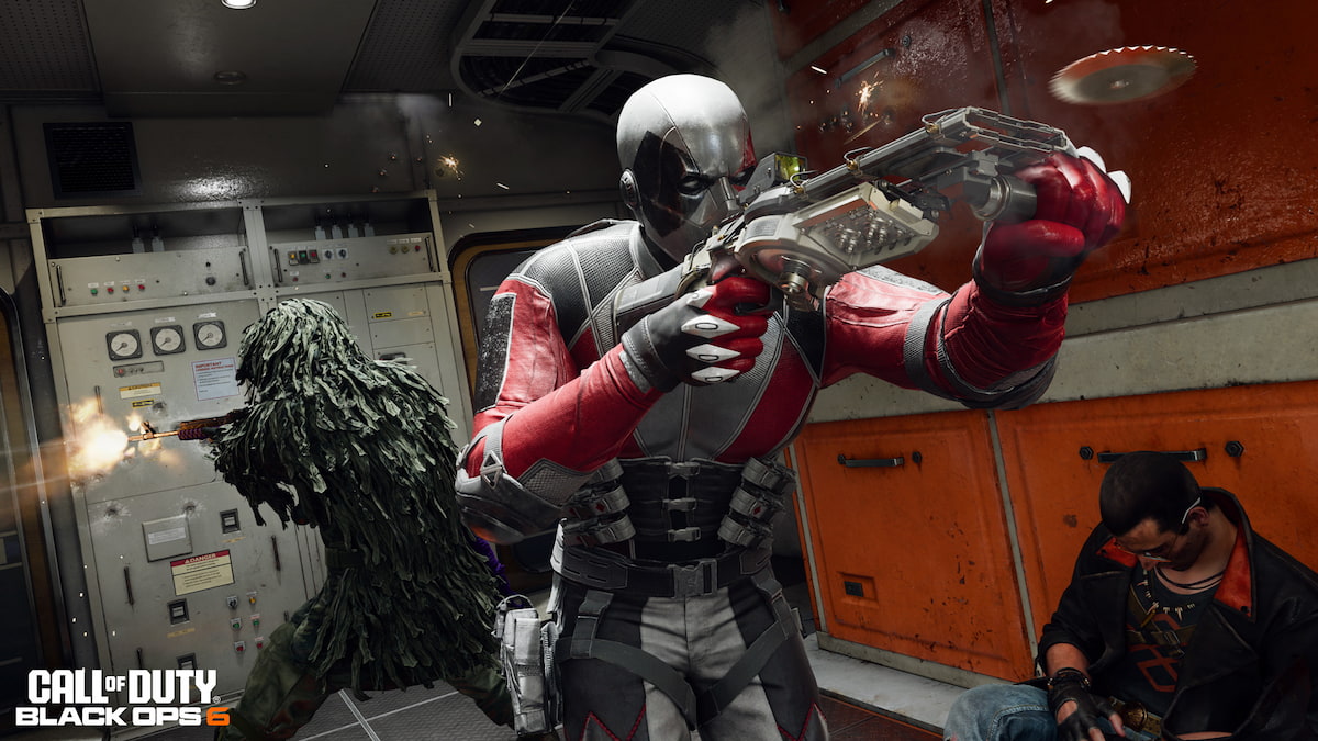 Call of Duty Operator holding gun