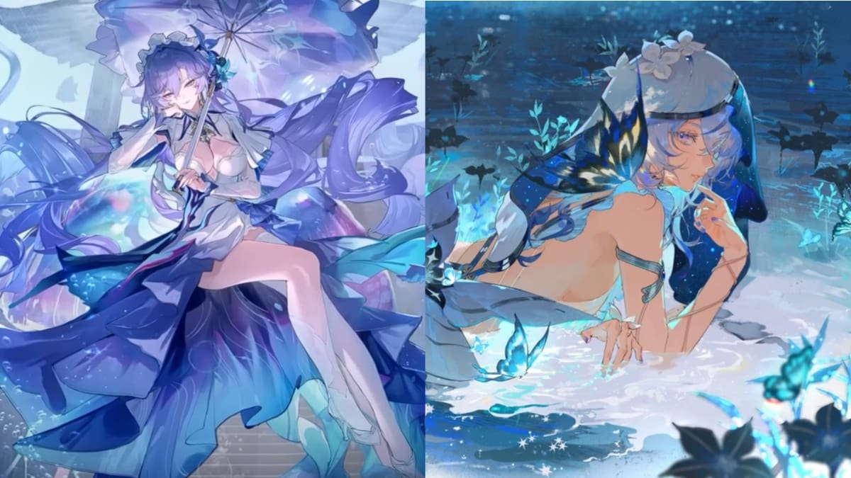 cantarella and shorekeeper in wuthering Waves