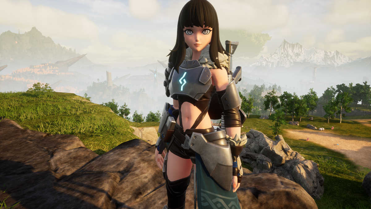 Image of a player in Palworld, taken in Photo Mode