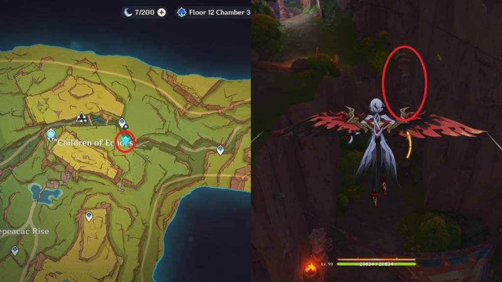 Tribal Secret Space location in Children of Echoes